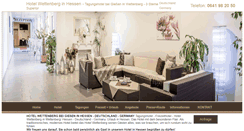 Desktop Screenshot of hotel-wettenberg.de